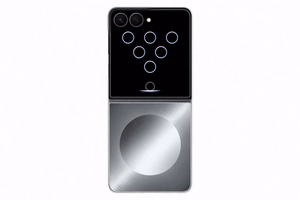 FF776CJE magneettinen Flipsuit-suojakuori Samsung Galaxy Flip 8, harmaa