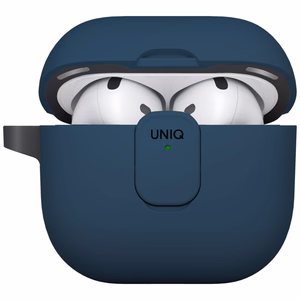 Uniq Clyde Lock Suojakuori AirPods 4:lle - sininen