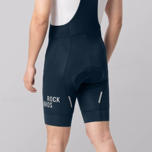 Rockbros YDDK009 Men's Cycling Bib Shorts with Pad Size L - Dark Blue