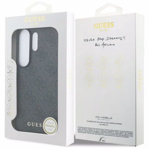 Guess 4G Classic Logo Charm MagSafe case for Samsung Galaxy S26 Ultra - black