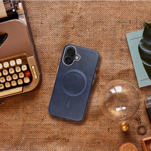Suojakuori iPhone 11:lle Gentleman Mag Cover yhteensopiva MagSafen kanssa laivastonsininen