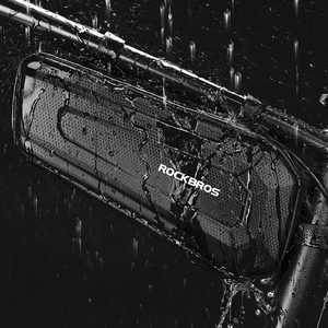 Rockbros B66 vedenpitävä polkupyörän runkolaukku - musta