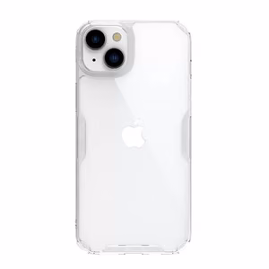 Nillkin Nature TPU Pro Suojakuori Apple iPhone 15 Plus:lle valkoinen