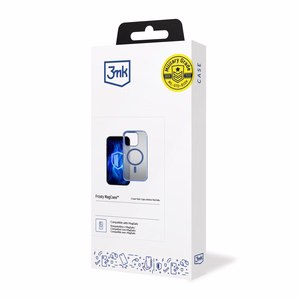 3mk Frosty MagCase Blue Suojakuori Apple iPhone 14 Pro:lle - läpinäkyvä