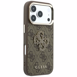 Kotelo mallille IPHONE 18 Pro Max/17 Pro Max (Big Resin Logo 4G) (väri: ruskea)