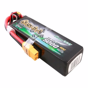 Gens Ace G-Tech 5000 mAh 14,8 V 4S1P 60C Lipo-akku, jossa on XT90-liitin – Bashing-sarja