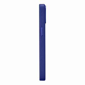iCarer Litchi Premium Nahkakotelo iPhone 14 Plus Magneettinen nahkakotelo MagSafe tumman sininen (WMI14220711-DB)
