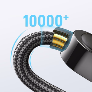 Joyroom A4 USB-C / Lightning Kaapeli 20W 1.2m näytöllä - musta