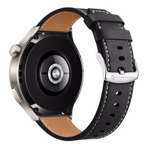 Hihna Samsung Galaxy Watch:lle Forcell F-Design FS21 reikänahka ekologinen 20 mm musta