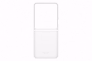 Samsung silikonisuojakuori Samsung Galaxy Z Flip7 FE - valkoinen