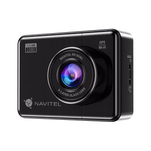 Navitel R9 DUAL – kaksikanavainen Full HD -autokamera Wi-Fi-yhteydellä ja äänentallennuksella