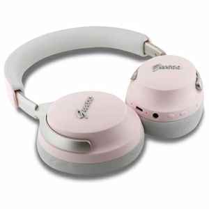 Guess Bluetooth ANC/ENC Kuulokkeet GUBHC22PSBCSMP vaaleanpunainen DB Metal Script Logo
