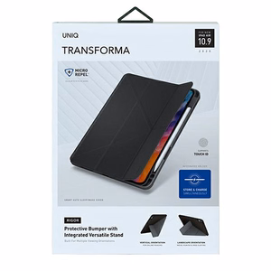 Uniq Transforma Rigor kotelo iPad Air 10.9 (2020) - harmaa