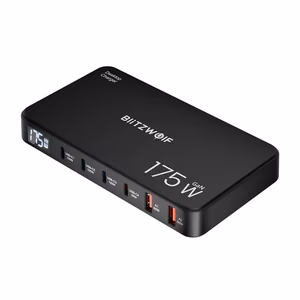 Blitzwolf BW-S30 6-in-1 latausasema 4xUSB-C + 2xUSB 175W