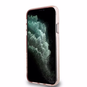 Karl Lagerfeld IML Choupette Head & Monogram suojakuori iPhone 11 / Xr:lle - vaaleanpunainen