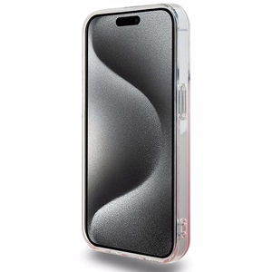 Hello Kitty IML Gradient Electrop Kitty Head suojakuori iPhone 13 Pro / 13:lle - vaaleanpunainen