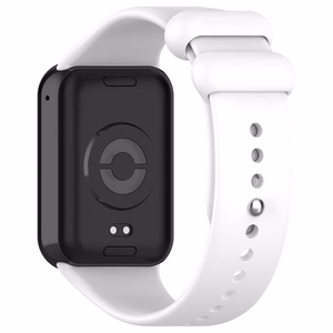 SILIKONIHIHNA MI BAND 8 PRO /M8 PRO (12). VALKOINEN
