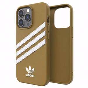 Adidas OR Molded Case PU iPhone 13 Pro Max - Beige ja kultaa