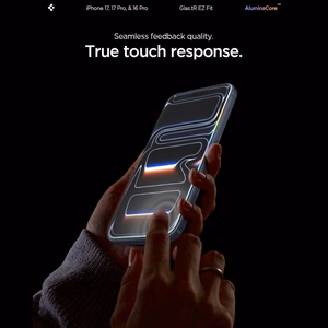 Spigen Glas.tR EZ Fit Karkaistu lasi iPhone 16 Pro / 17 / 17 Pro - 2 kpl