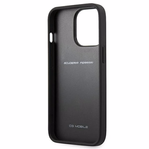 Ferrari FESAXHCP13XBK iPhone 13 Pro Max 6,7" czarny/black hardcase On Track Carbon Stripe