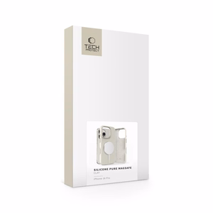 Tech-Protect Silicone PU MagSafe iPhone 16 Pro Suojakuori - beige