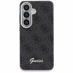 Guess suojakuori 4G Script MagSafe Samsung Galaxy S26:lle musta