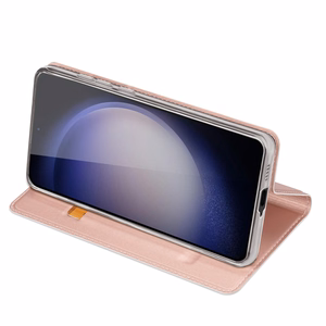 Dux Ducis Skin Pro -suojakuori Samsung S24+:lle läpällä - vaaleanpunainen