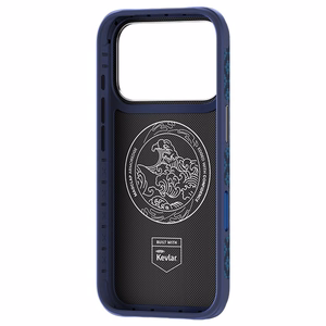 Sininen Benks Magnetic Armor Grid Edge X9 kevlar- ja metallikehyksinen suojakuori (C.K.FL.AP.BE.X073) malleihin iPhone 18 Pro Max / iPhone 17 Pro Max