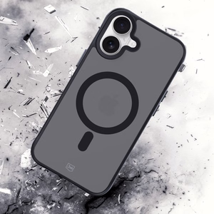 3mk Smoke MagCase MagSafe-tuella iPhone 16:lle - puoliläpinäkyvä
