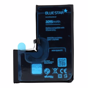 Akku iPhone 13 PRO:lle 3095 mAh Blue Star HQ