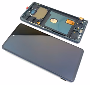 LCD-näyttö Samsung G780/G781 S20 FE kosketusnäytöllä ja kehyksellä Cloud Navy OLED (todellinen koko)