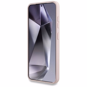 Karl Lagerfeld HC Magneettinen Silikoninen Suojakuori Samsung Galaxy S25 Pluslle Vaaleanpunainen