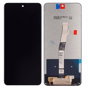 LCD-näyttö Xiaomi Redmi Note 9 Pro/Note 9S kosketusnäytöllä musta ORG