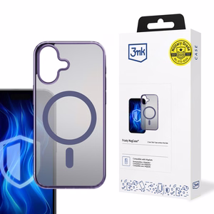 3mk Frosty MagCase violetti Apple iPhone 16:lle - violetti