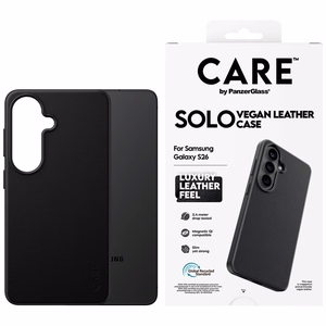 CARE by PanzerGlass Solo suojakuori Samsung Galaxy S26 musta