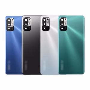 Back Cover for Xiaomi Redmi Note 10 5G Graphite Gray (with Camera Lens) HQ