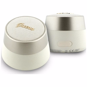 Guess 5 W Script Metal Logo Bluetooth-kaiutin, kullanvärinen