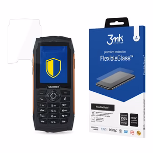 MyPhone Hammer 3/3 Plus – 3mk FlexibleGlass puhelimen näytönsuoja
