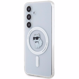 Karl Lagerfeld IML Choupette MagSafe Suojakuori Samsung Galaxy S24:lle - läpinäkyvä
