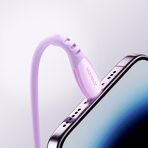 Joyroom S-A59 Vibrant Series 60W USB-C - USB-C Kaapeli 1,2m - violetti