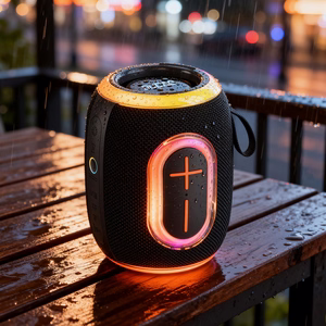 Dudao Y22 langaton kaiutin RGB-taustavalaistuksella Bluetooth 5.3 musta