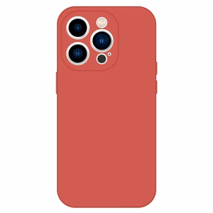 Tel Protect Silicone Premium iPhone 14 Prolle korallinpunainen