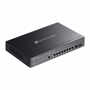 TP-LINK TL-SG3210 Managed L2 Gigabit Ethernet (10/100/1000) Power over Ethernet (PoE) Black