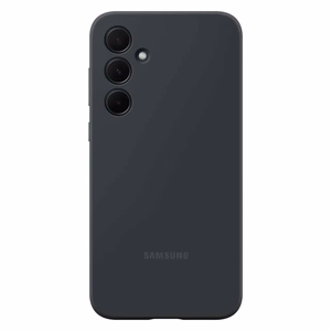 Samsung silikoninen suojakuori EF-PA356TBEGWW Samsung Galaxy A35:lle - musta