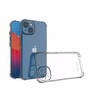 Wozinsky Anti Shock suojakuori iPhone 14 Plus:lle läpinäkyvä kuori
