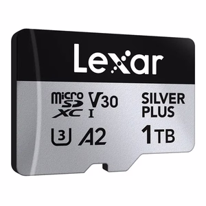 Lexar High-Performance Silver Plus microSDXC -muistikortti, 1 TB + sovitin