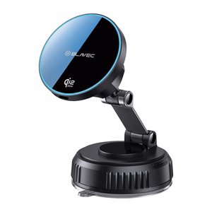 Blavec Car holder BHC-02 Qi2.2 25W vacum magnetic with induction charger to windshield (BHC02-QI2PMWIB)black