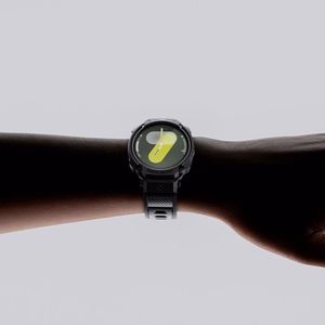 Spigen Rugged Armor Pro Strap for Samsung Galaxy Watch 8 44mm - Matte Black
