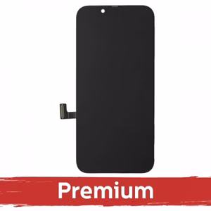 LCD-näyttö yhteensopiva iPhone 15 musta / 100% aito virallinen / (+ läheisyysanturin Flex)