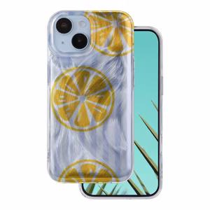 Ultra Trendy Summer suojakuori iPhone 13 6,1" sitruuna